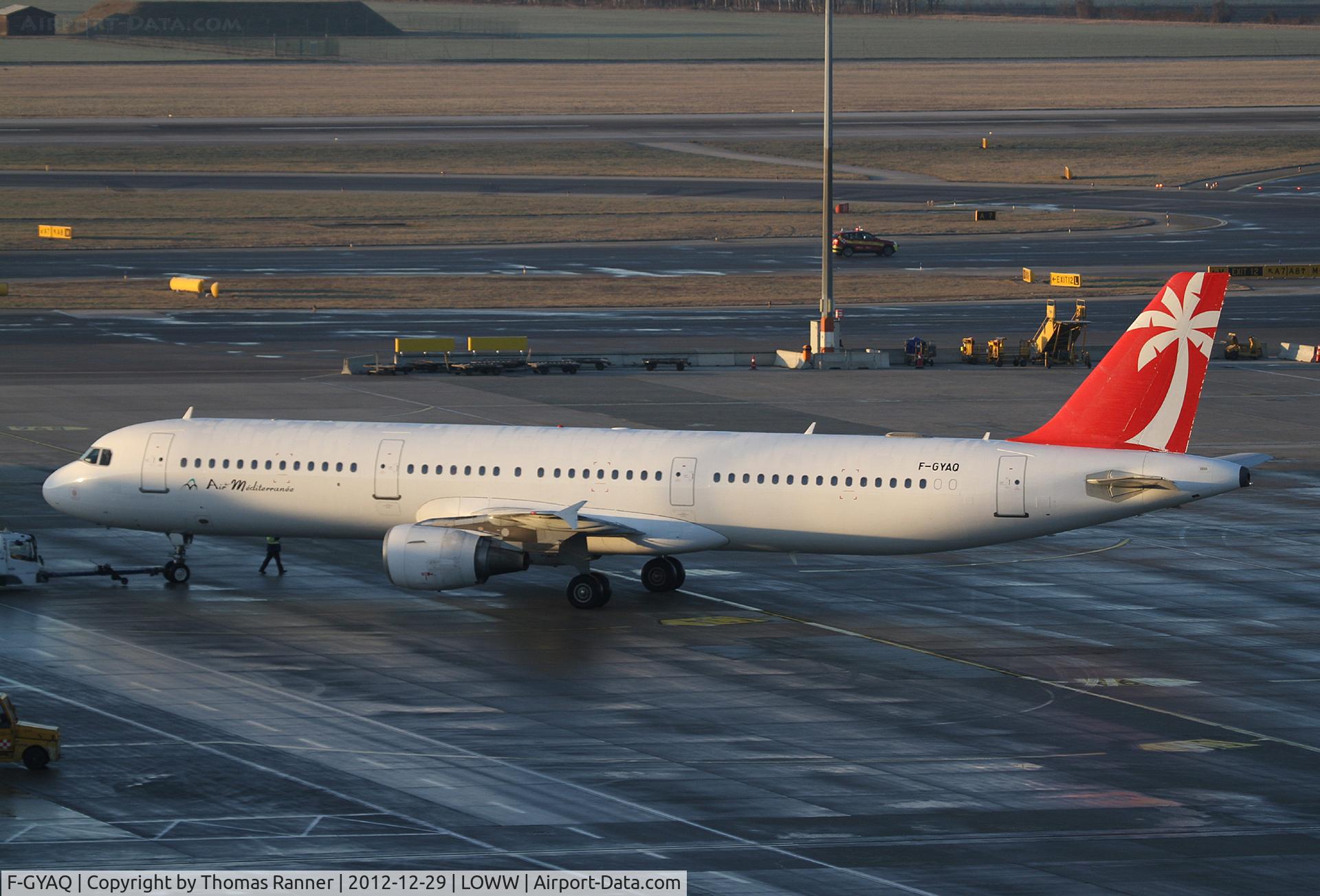 F-GYAQ, 1996 Airbus A321-211 C/N 827, Air Mediterranee