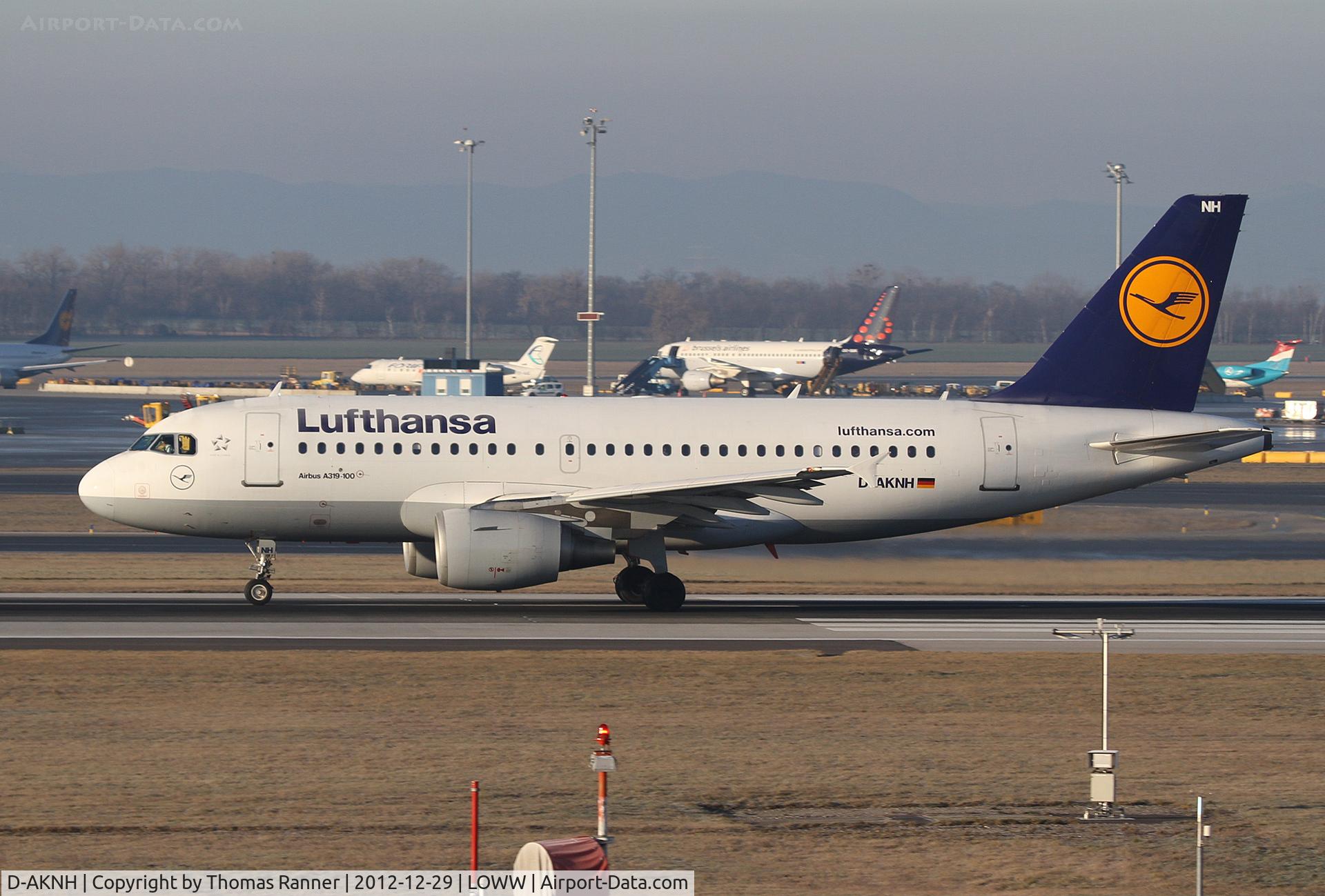 D-AKNH, 1998 Airbus A319-112 C/N 794, Lufthansa Airbus A319