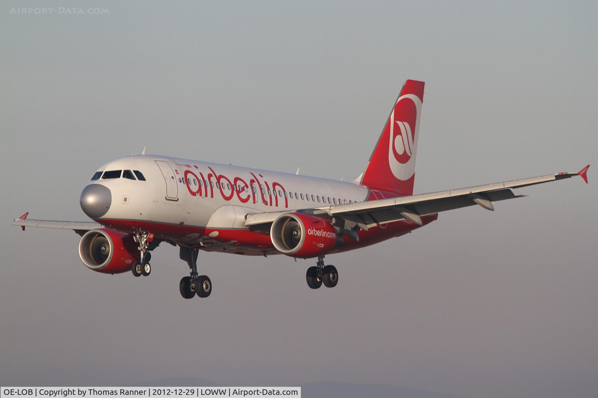 OE-LOB, 2008 Airbus A319-112 C/N 3447, Niki/Air Berlin Airbus A319