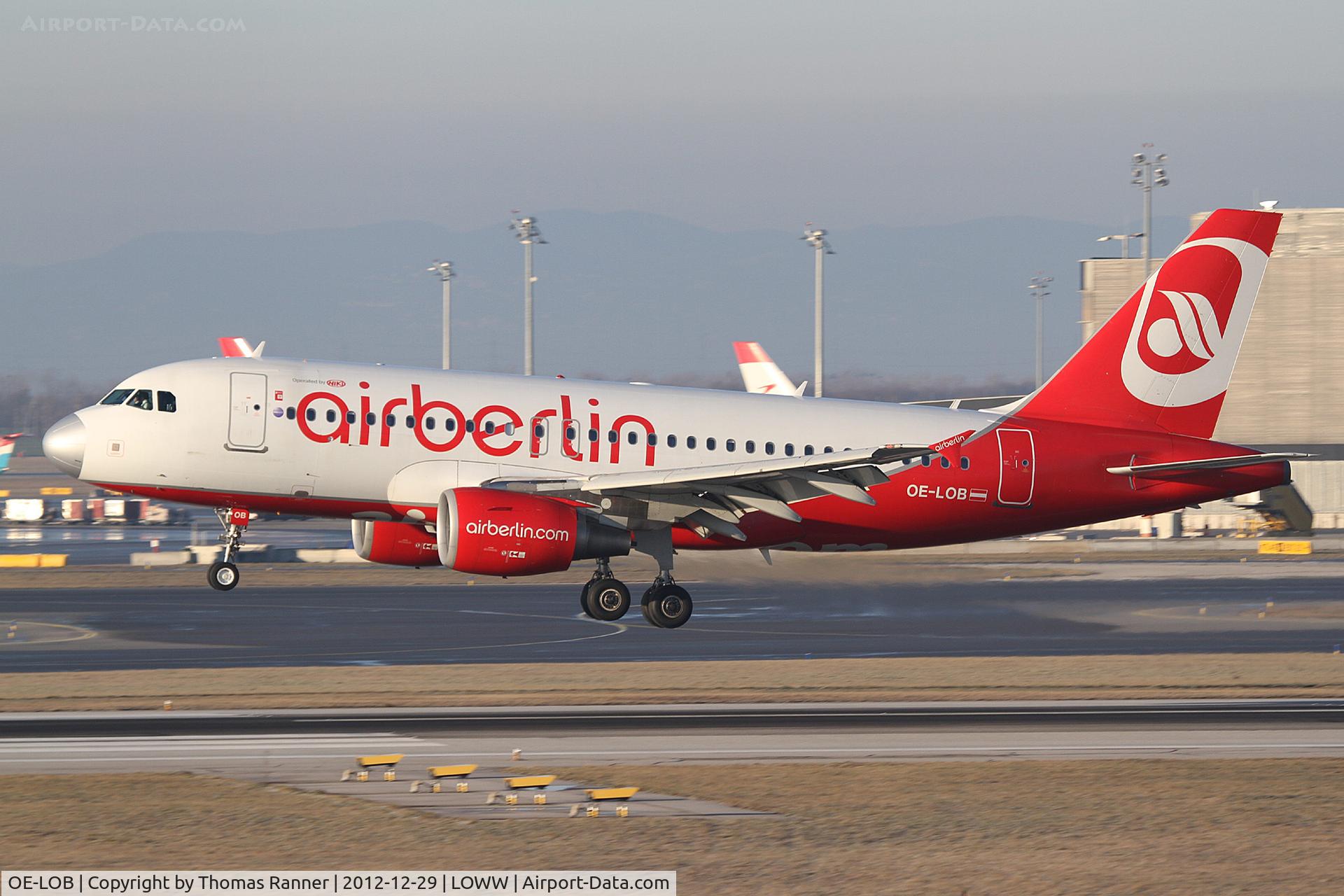 OE-LOB, 2008 Airbus A319-112 C/N 3447, Niki/Air Berlin Airbus A319