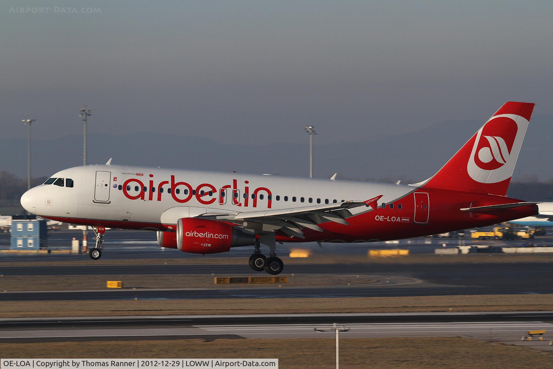 OE-LOA, 2008 Airbus A319-112 C/N 3661, Niki/Air Berlin Airbus A319