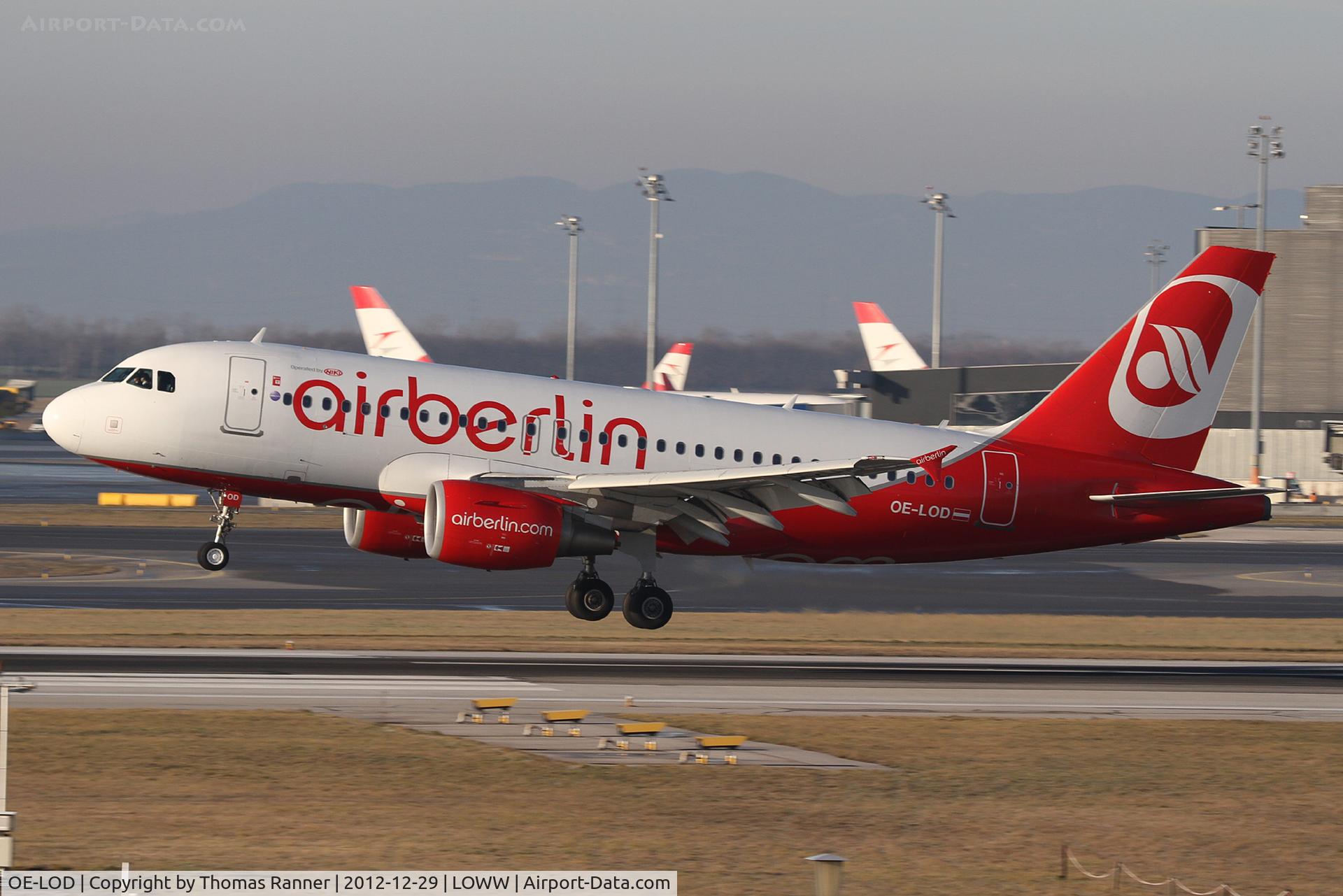 OE-LOD, 2008 Airbus A319-112 C/N 3689, Niki/Air Berlin Airbus A319