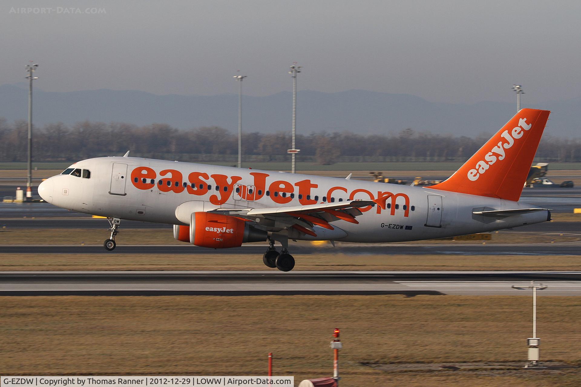 G-EZDW, 2008 Airbus A319-111 C/N 3746, Easyjet Airbus A319