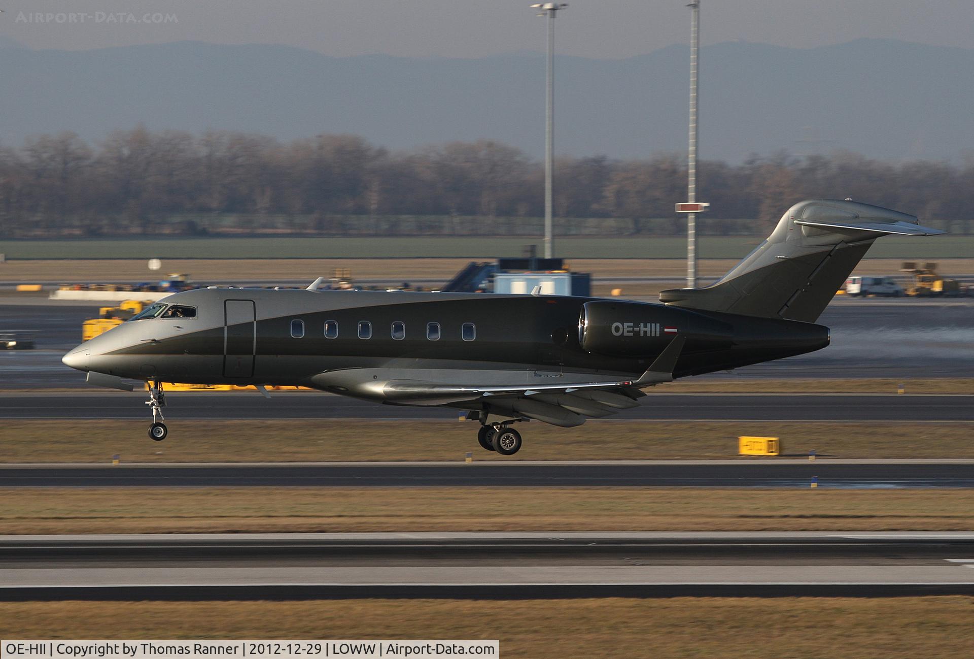 OE-HII, Bombardier Challenger 300 (BD-100-1A10) C/N 20111, Amira Air BD-100