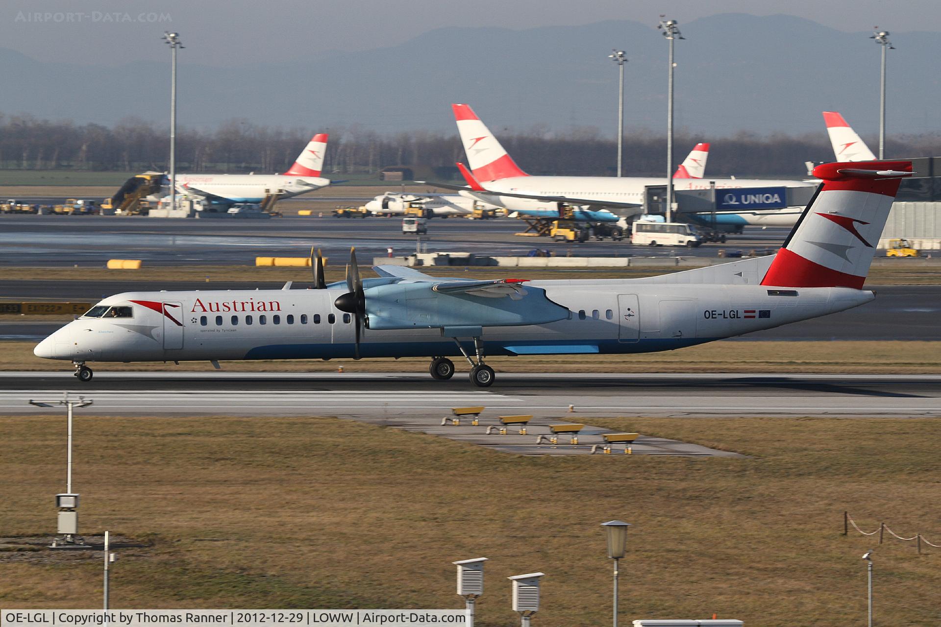 OE-LGL, 2010 De Havilland Canada DHC-8-402Q Dash 8 C/N 4310, Austrian Airlines DHC-8