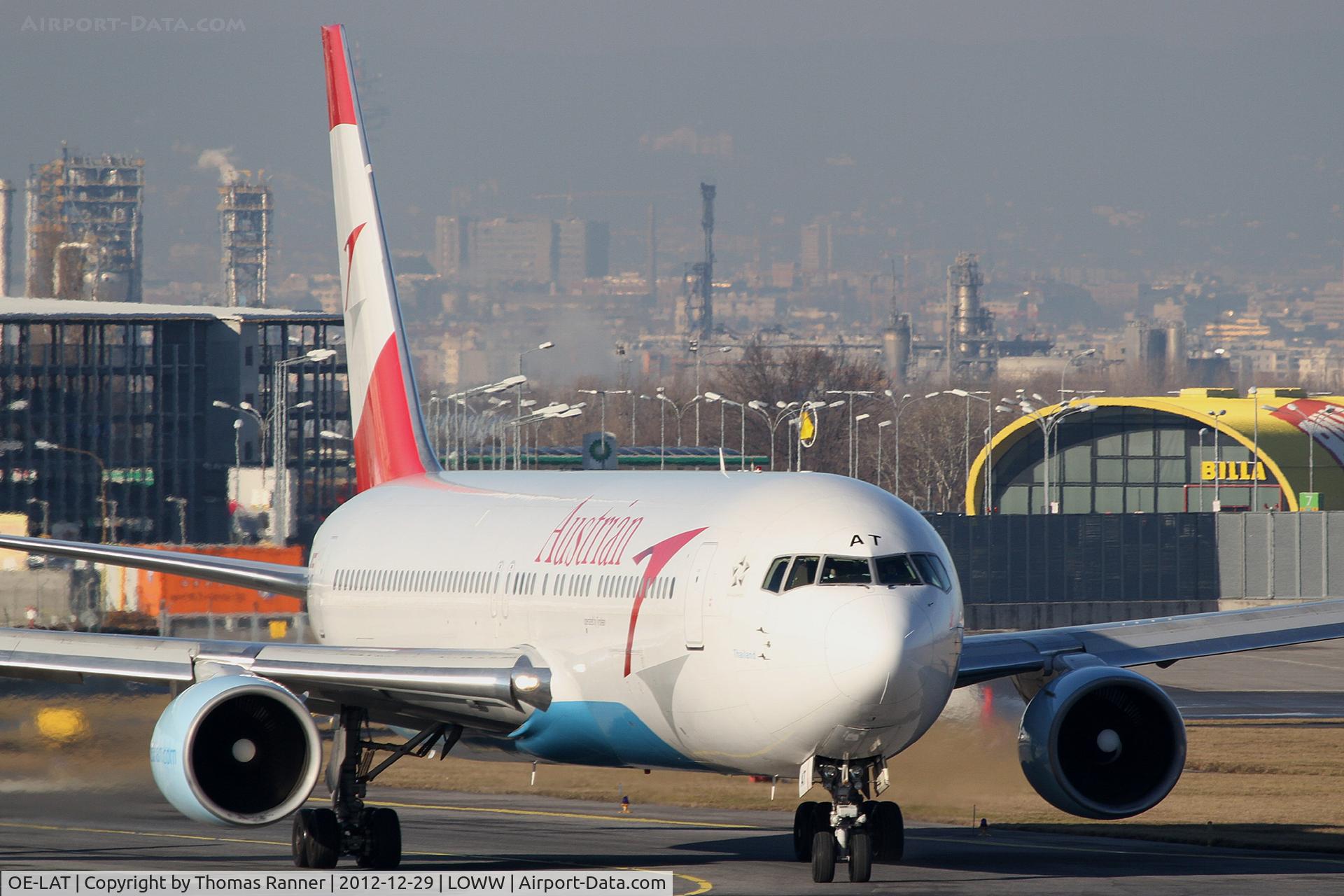 OE-LAT, 1991 Boeing 767-31A C/N 25273, Austrian Airlines Boeing 767