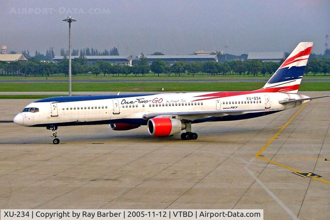 XU-234, 1986 Boeing 757-2G5 C/N 23651, Boeing 757-2G5 [23651] (Orient Thai Airlines) Bangkok~HS 12/11/2005