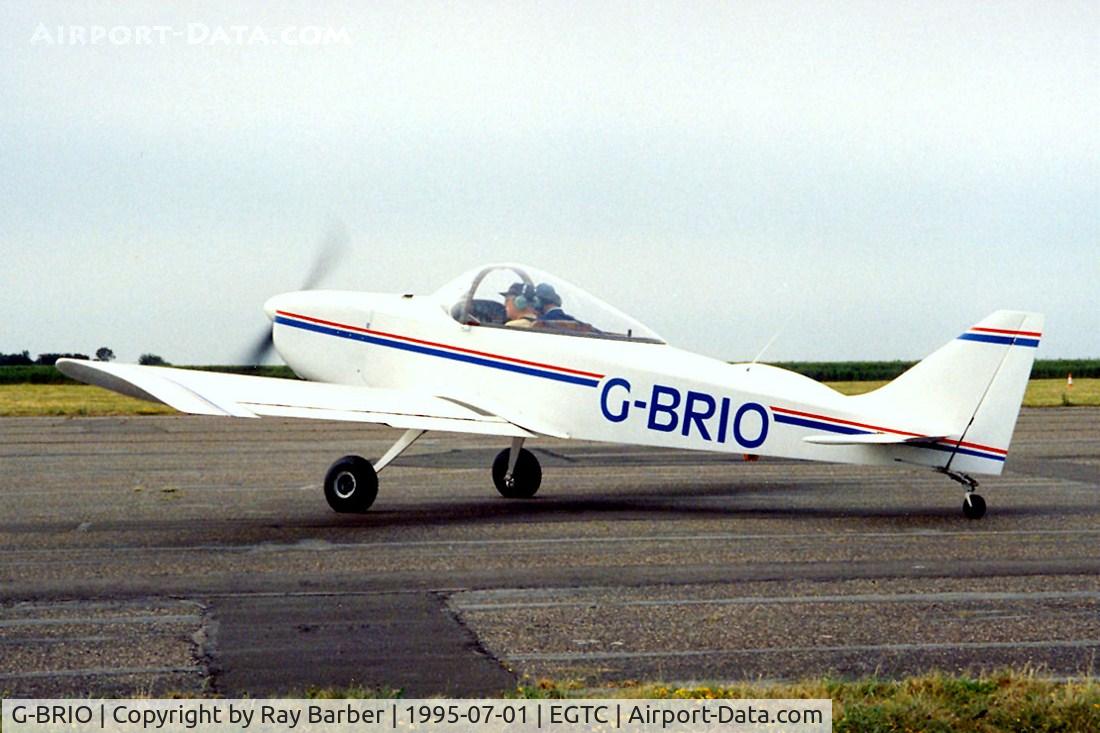 G-BRIO, 1992 Turner Super T-40A C/N PFA 104-10736, Turner Super T-40A [PFA 104-10636] Cranfield~G 01/07/1995