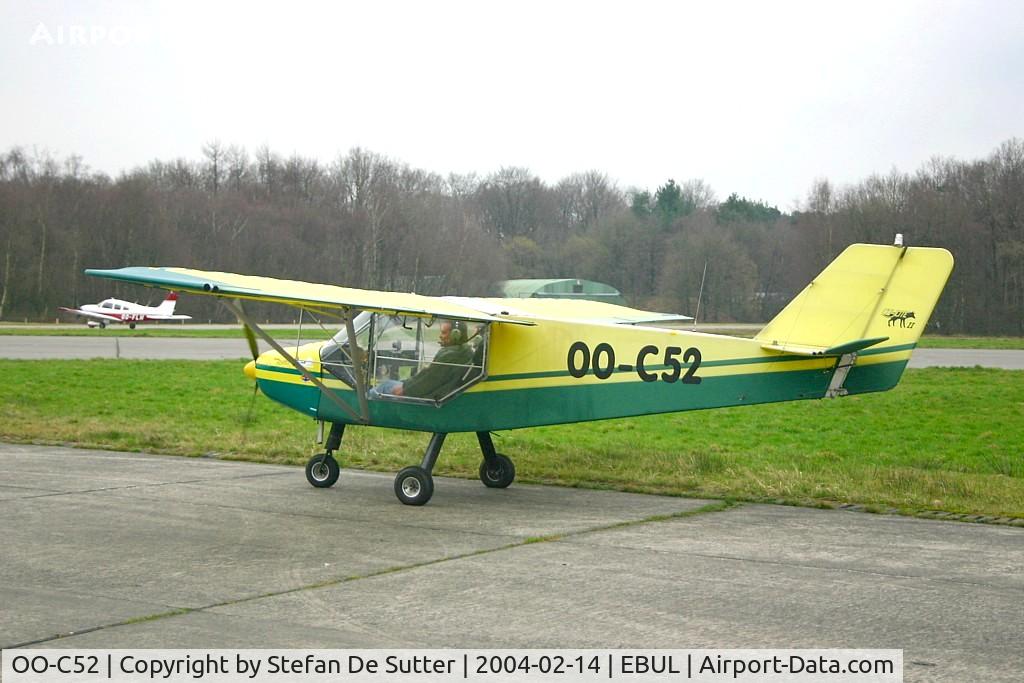 OO-C52, 1997 Rans S-6ES Coyote II C/N 02971090, Parked at Aeroclub Brugge.