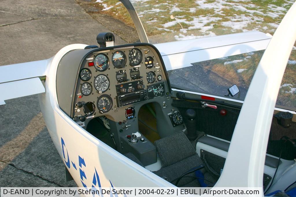 D-EAND, 1986 Gyroflug SC-01B-160 Speed Canard C/N S-32, Cockpit view.