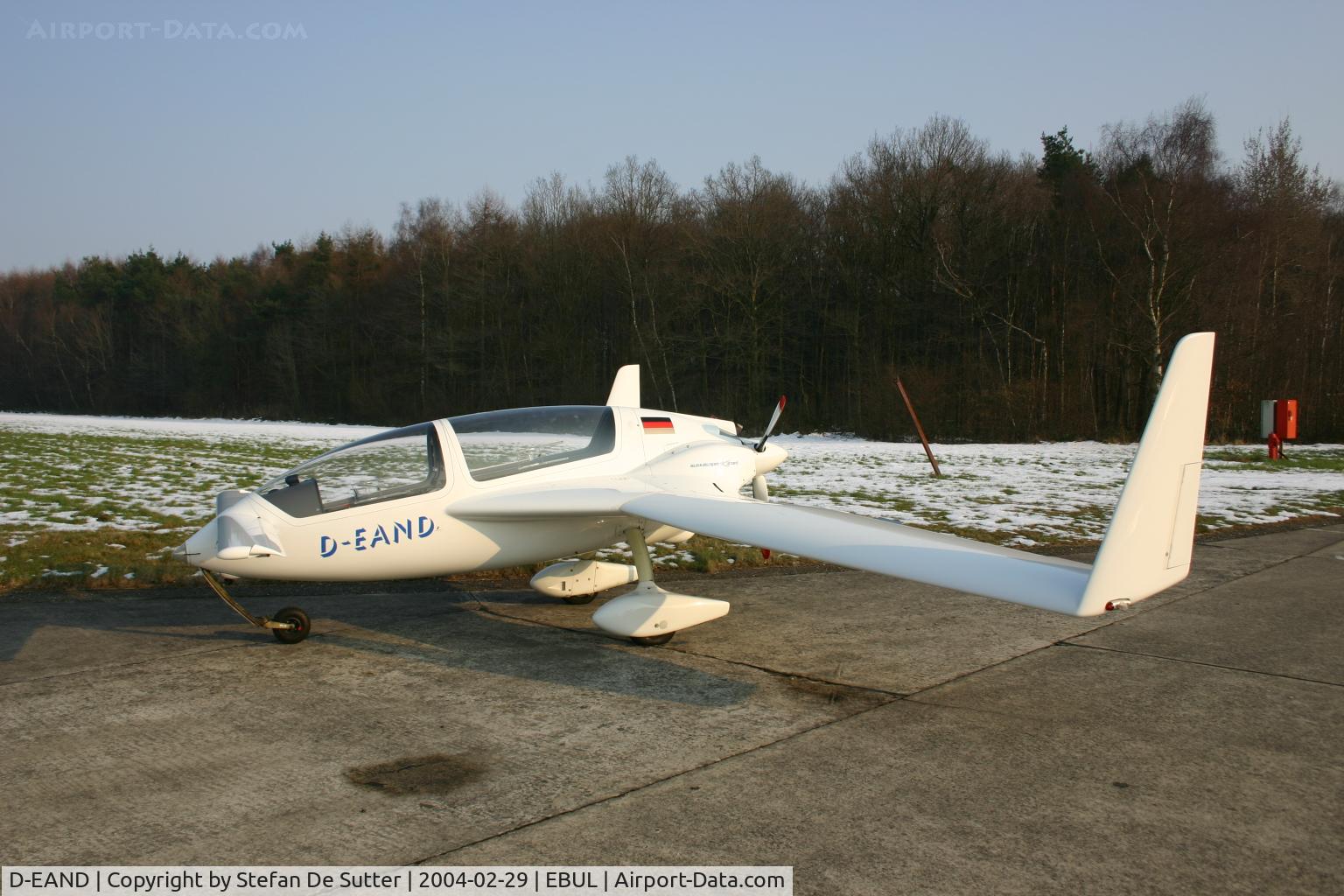 D-EAND, 1986 Gyroflug SC-01B-160 Speed Canard C/N S-32, Parked at Vliegclub Ursel.