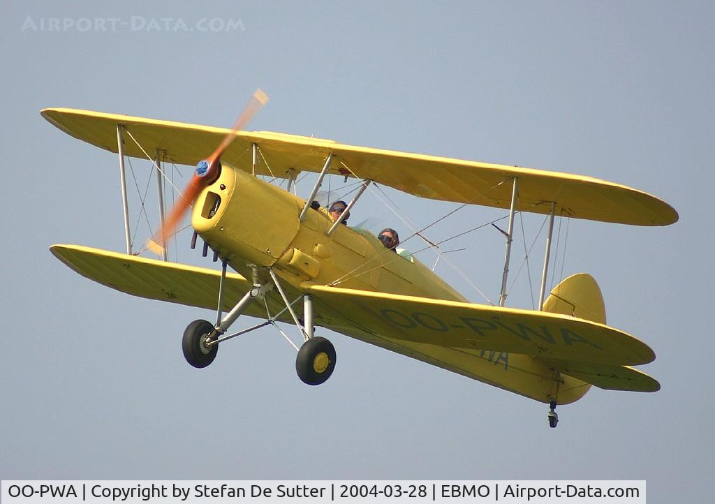OO-PWA, Stampe-Vertongen SV-4C C/N 279, Low pass at Moorsele.