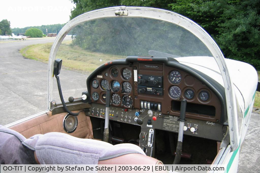 OO-TIT, 1978 Socata Rallye 110ST Galopin C/N 3212, Cockpit view.