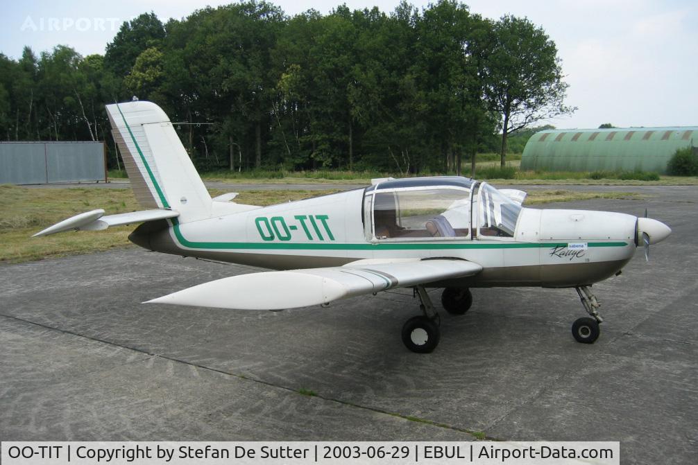 OO-TIT, 1978 Socata Rallye 110ST Galopin C/N 3212, Stored at EBUL.