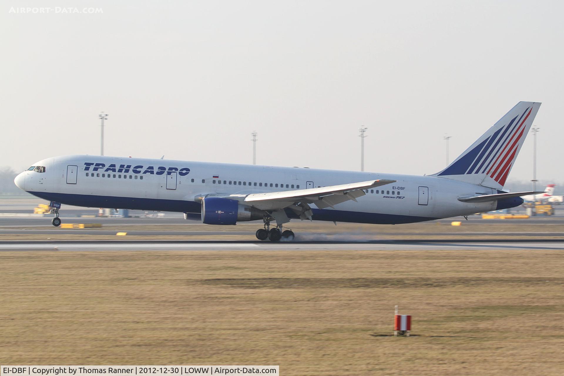 EI-DBF, 1991 Boeing 767-3Q8/ER C/N 24745/355, Transaero Boeing 767
