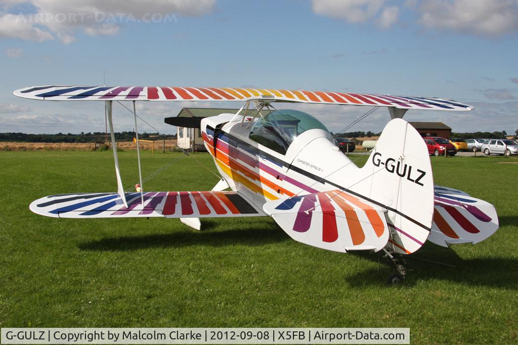 G-GULZ, 1989 Christen Eagle II C/N SEGLER 0001, Christen Eagle II. Fishburn Airfield UK, September 2012.