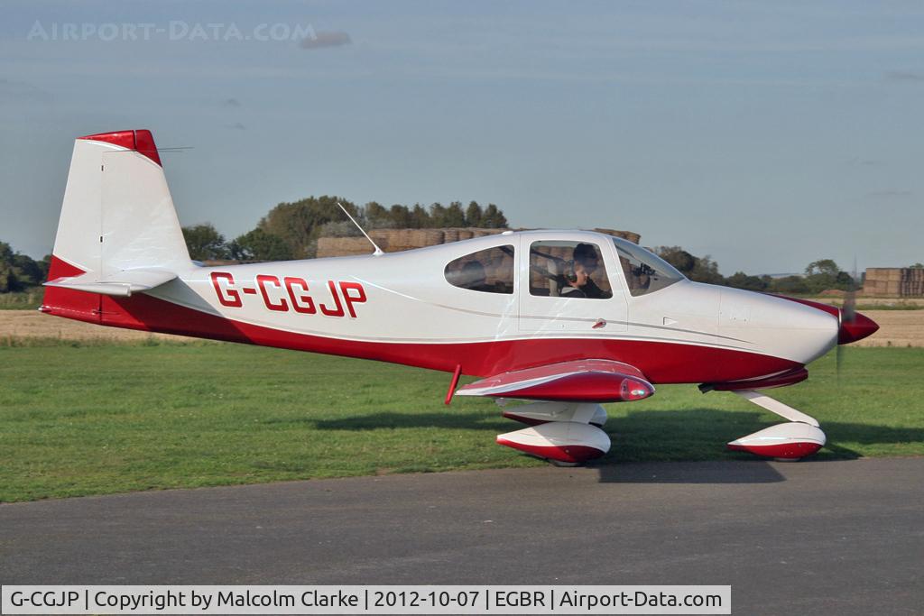 G-CGJP, 2010 Vans RV-10 C/N PFA 339-14600, Vans RV-10. Hibernation Fly-In, The Real Aeroplane Company, Breighton Airfield, October 2012.