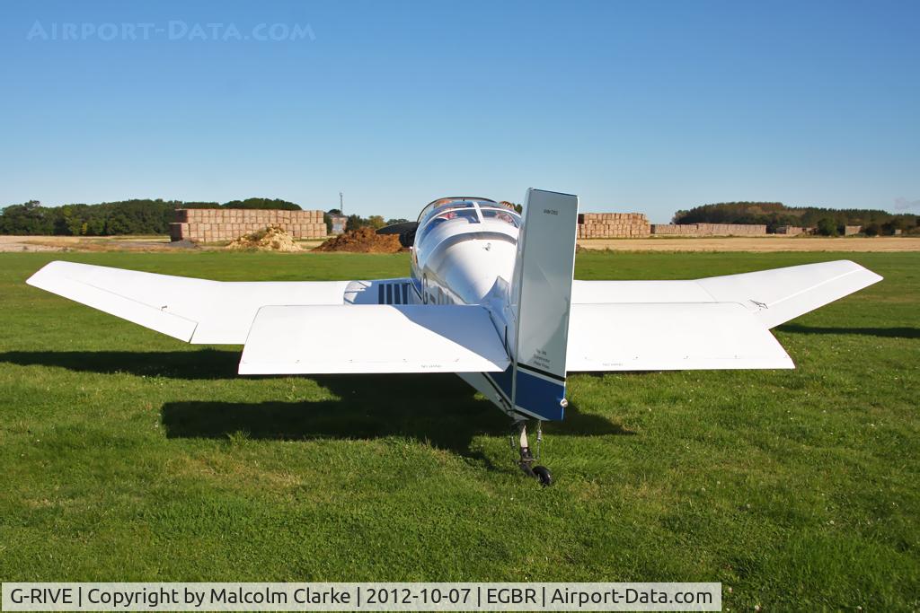 G-RIVE, 2007 Jodel D-153 Mascaret C/N PFA 235-12856, Jodel D.153 Mascaret. Hibernation Fly-In, The Real Aeroplane Company, Breighton Airfield, October 2012.