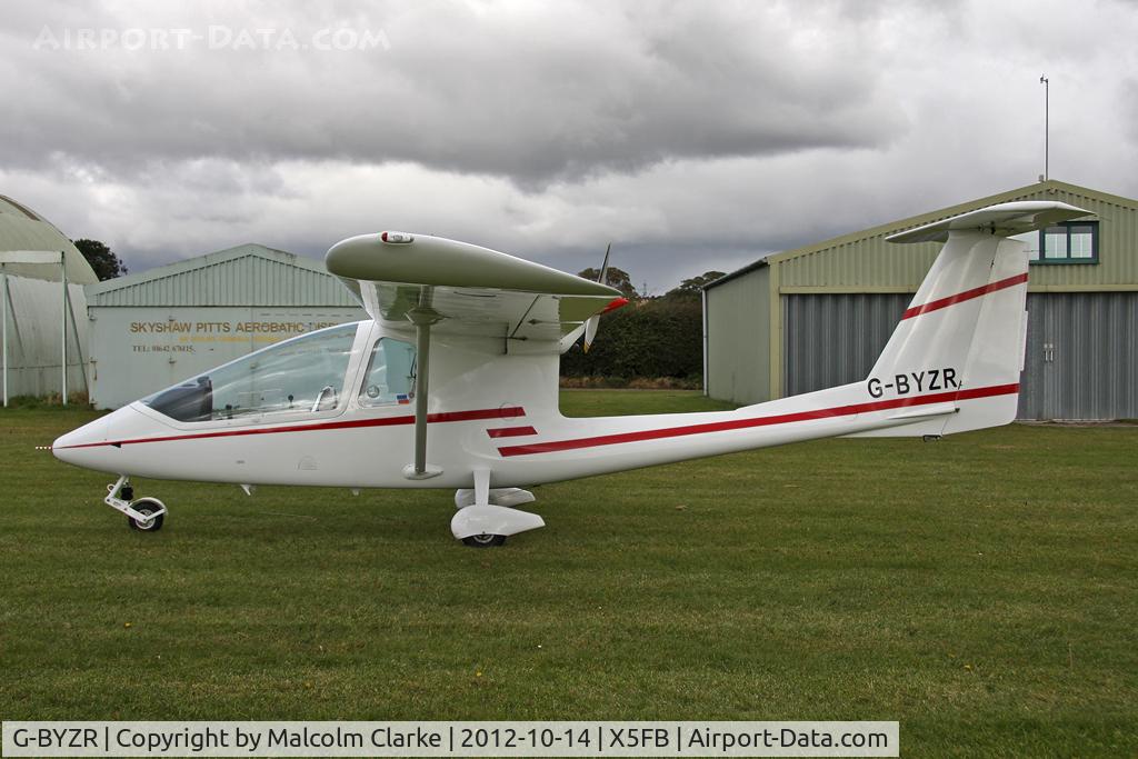 G-BYZR, 1996 Iniziative Industriali Italiane Sky Arrow 650TC C/N C001, Sky Arrow 650 TC. Fishburn Airfield UK, October 2012.
