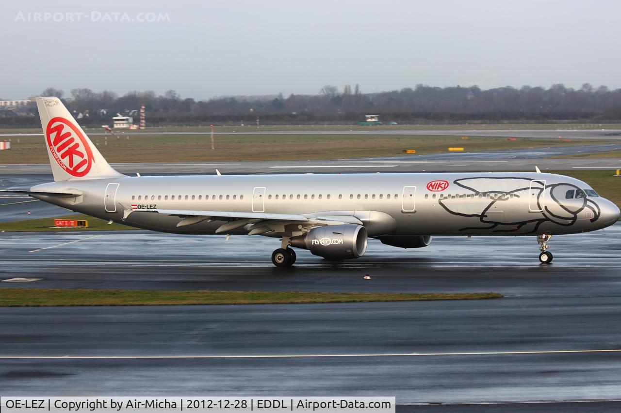 OE-LEZ, 2011 Airbus A321-211 C/N 4648, Niki, Airbus A321-211, CN: 4648, Name: Blues