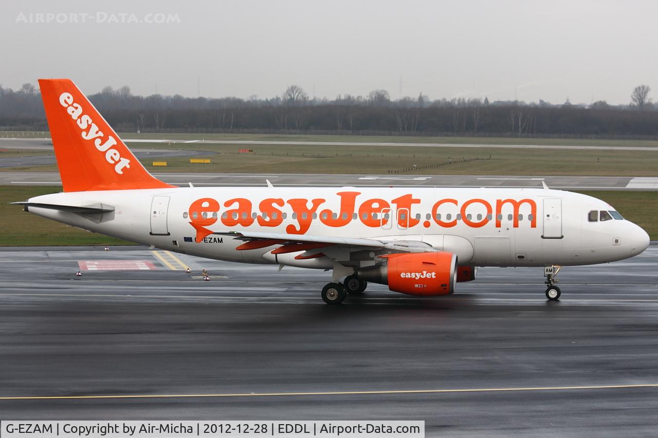 G-EZAM, 2003 Airbus A319-111 C/N 2037, EasyJet, Airbus A319-111, CN: 2037