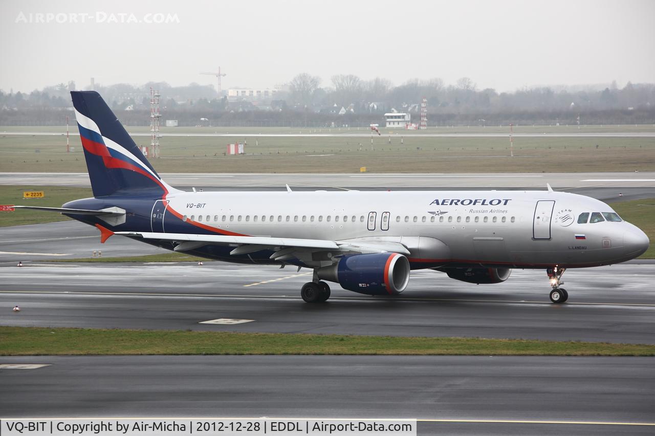 VQ-BIT, 2011 Airbus A320-214 C/N 4656, Aeroflot, Airbus A320-214, CN: 4656, Name: L. Landau