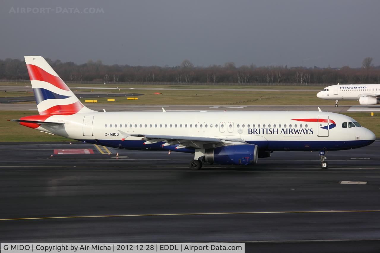 G-MIDO, 2002 Airbus A320-232 C/N 1987, British Airways, Airbus A320-232, CN: 1987