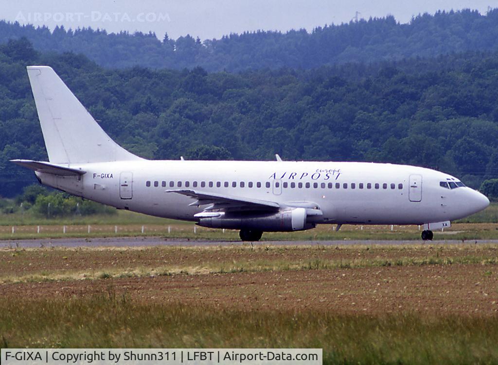 F-GIXA, 1974 Boeing 737-2K2C C/N 20836, Lining up rwy 02 for departure...