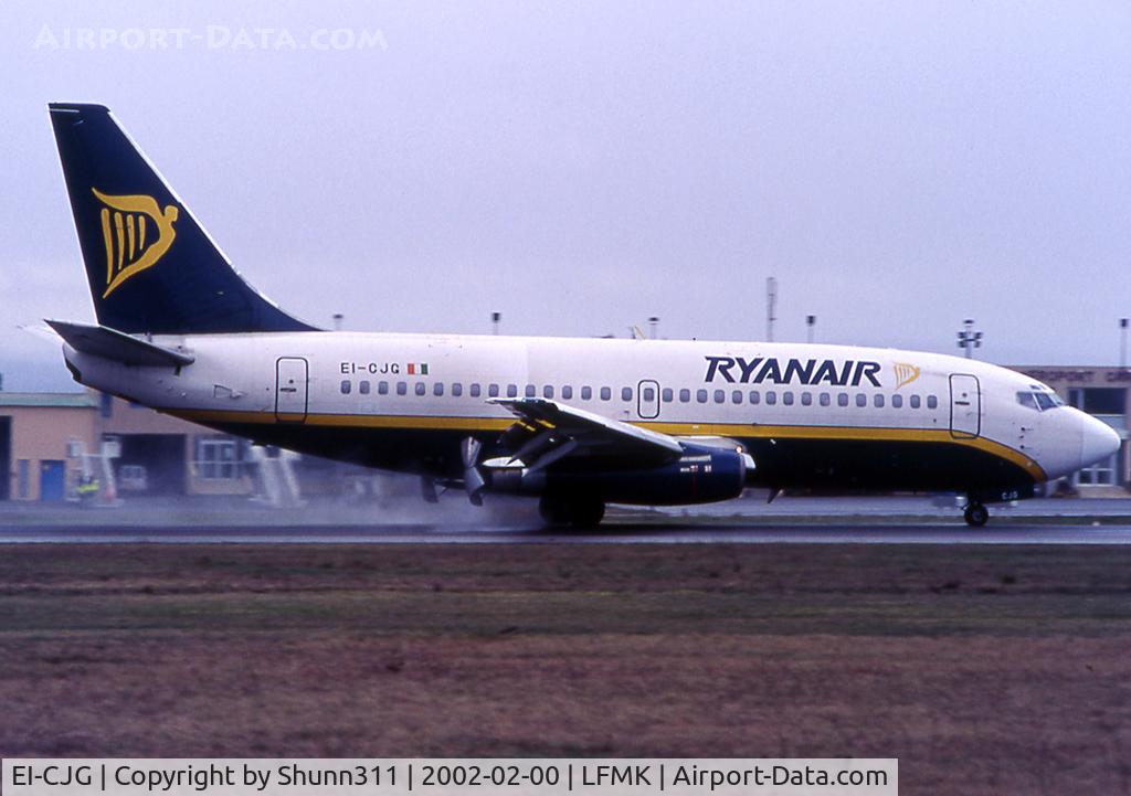EI-CJG, 1979 Boeing 737-204 C/N 22058, On landing...