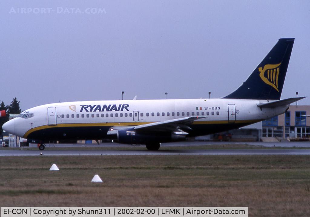 EI-CON, 1981 Boeing 737-2T5 C/N 22396, Backtracking the rwy for departure...