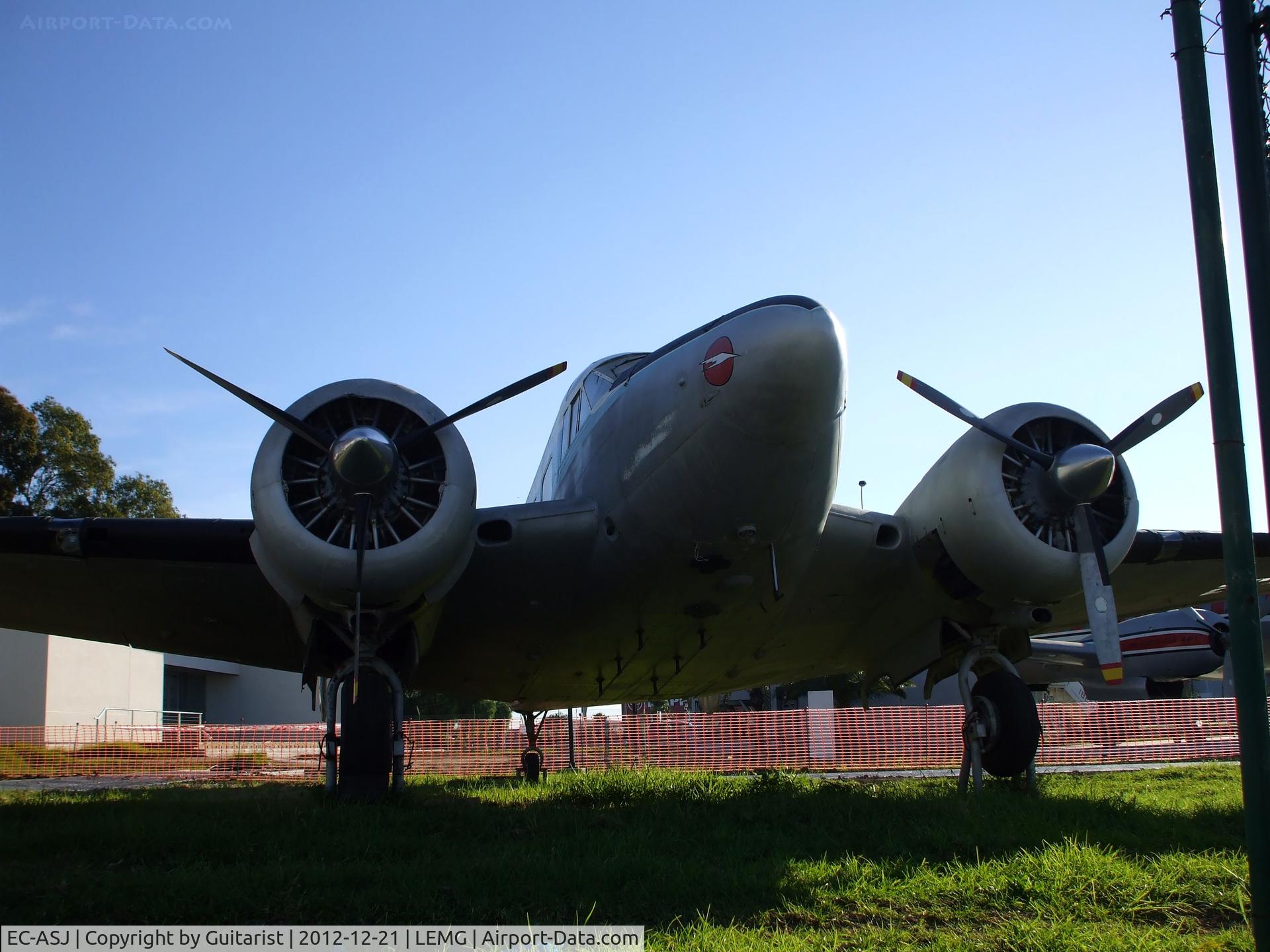 EC-ASJ, 1952 Beech C-45H Expeditor C/N AF-752, At the Malaga airport aviation museum