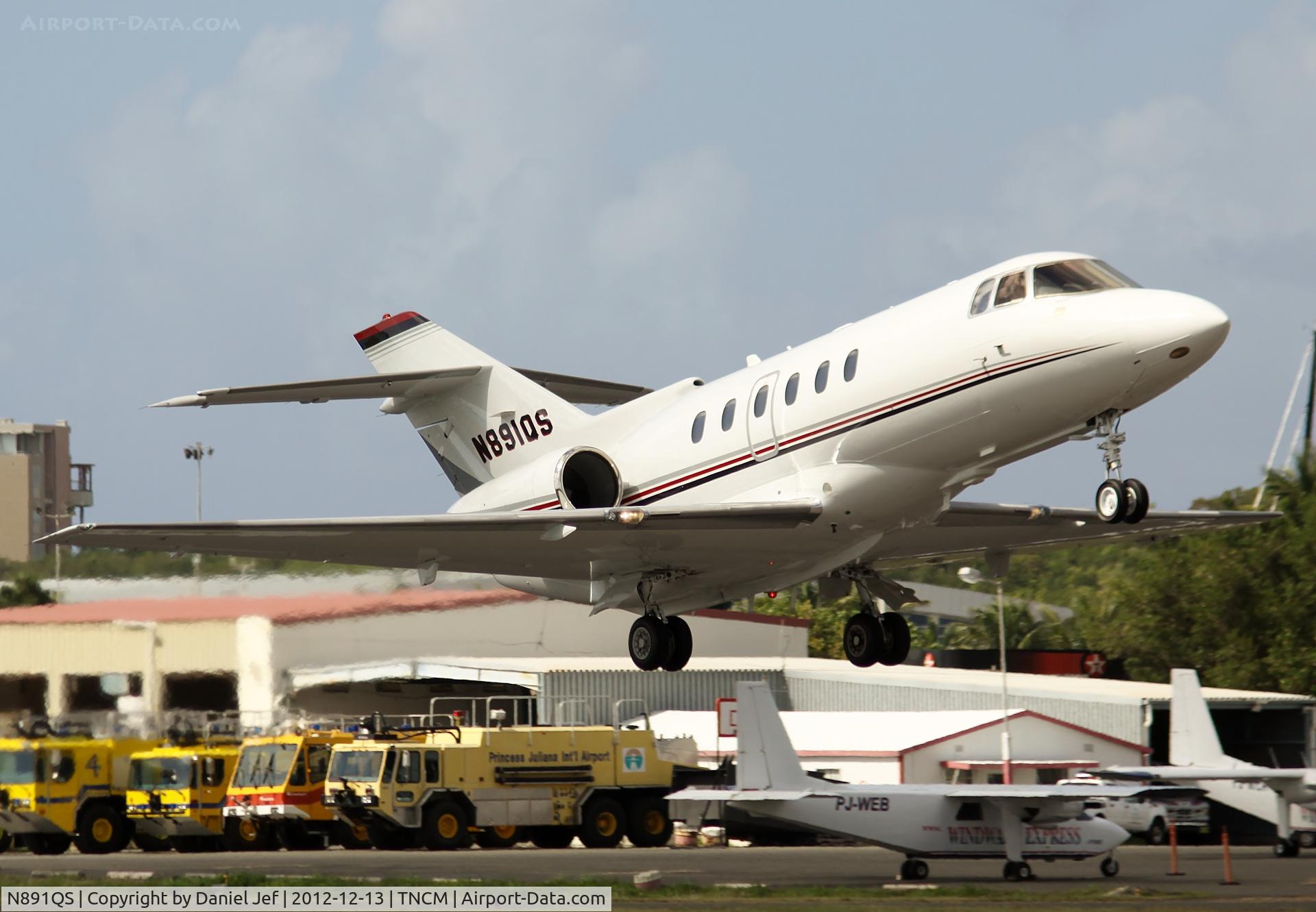 N891QS, 2006 Raytheon Hawker 800XP C/N 258788, N891QS