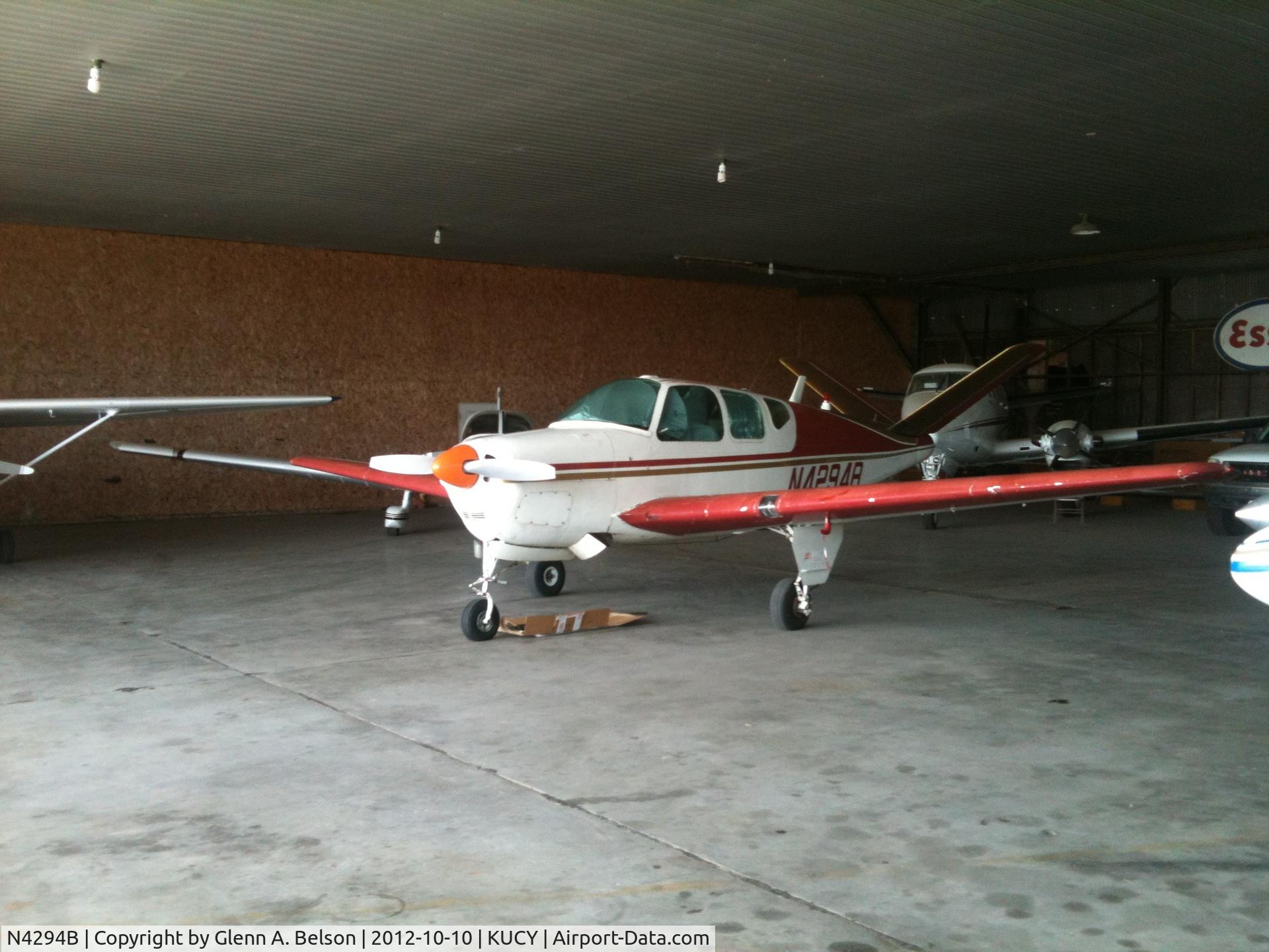 N4294B, 1955 Beech F35 Bonanza C/N D-4356, Red and White.  IFR autopilot equipped.