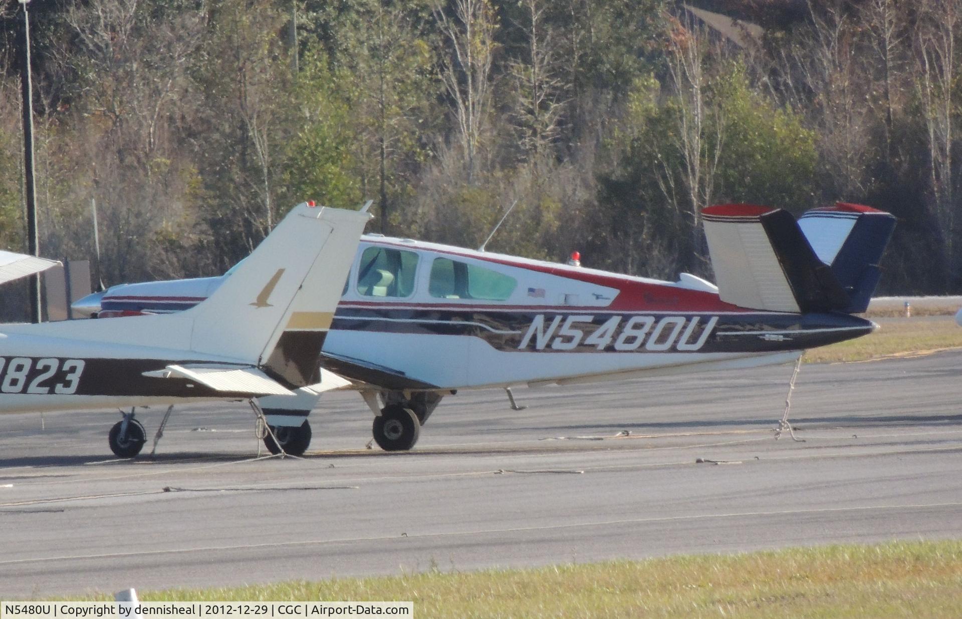 N5480U, Beech V35 Bonanza C/N D-8553, beech v35 Bonanza