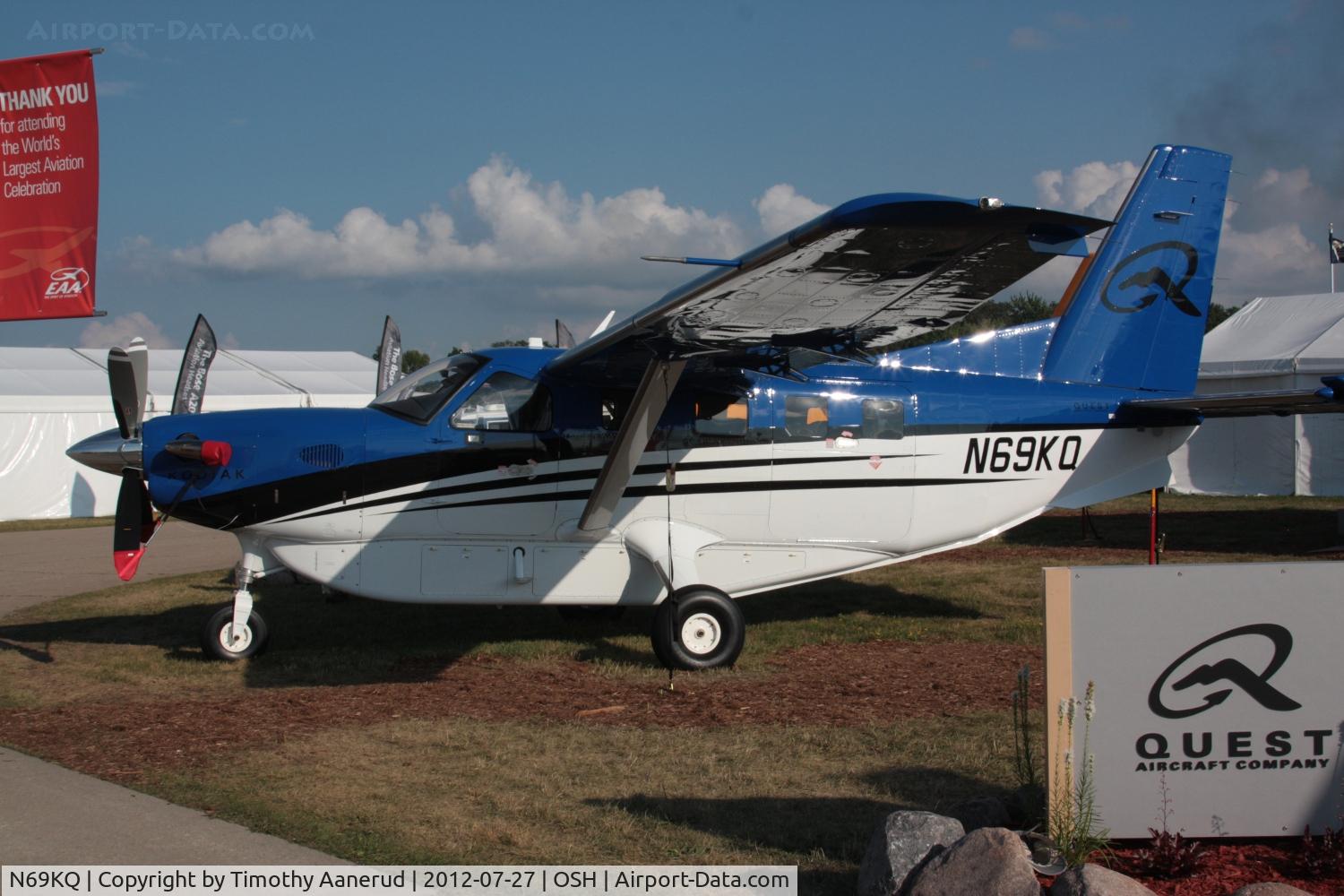 N69KQ, 2012 Quest Kodiak 100 C/N 100-0069, 2012 Quest Kodiak 100, c/n: 100-0069