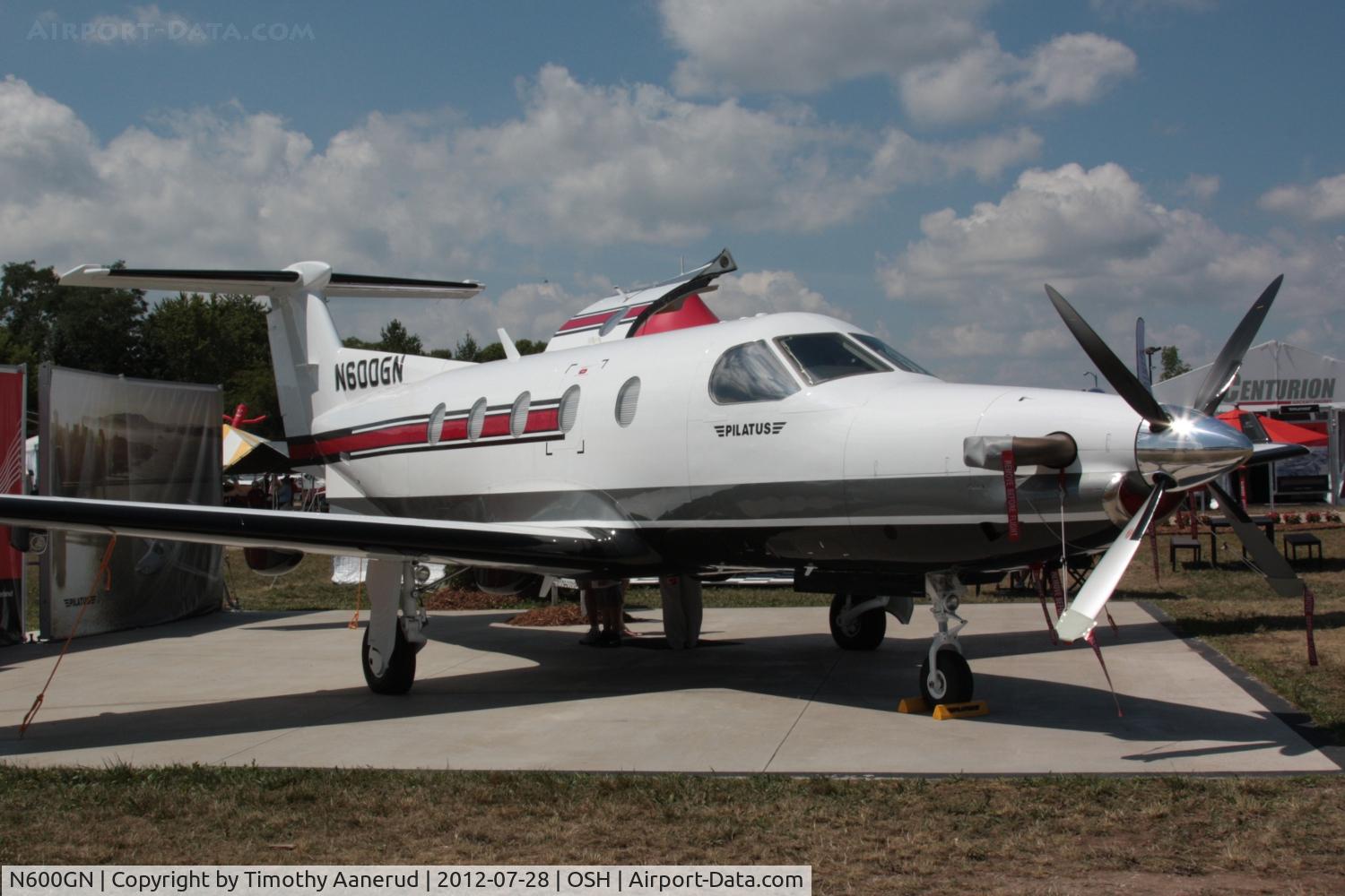 N600GN, 2000 Pilatus PC-12/45 C/N 315, Pilatus Aircraft Ltd PC-12/45, c/n: 315