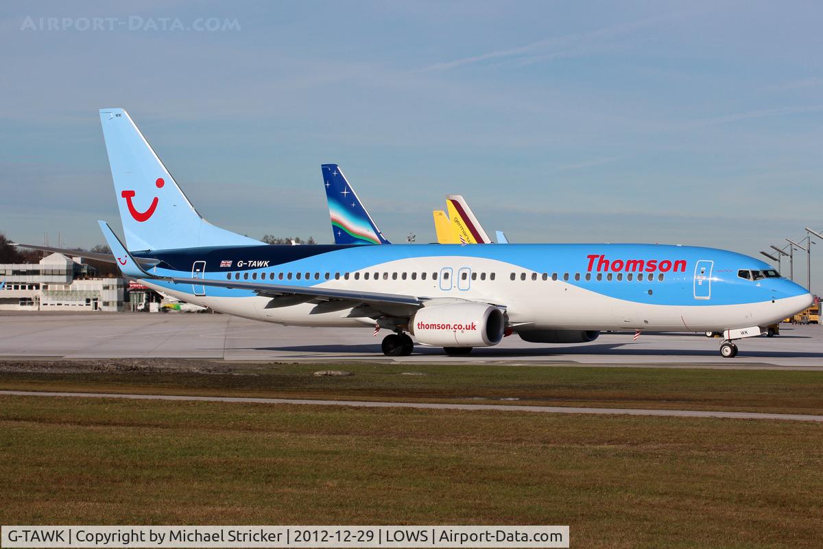 G-TAWK, 2012 Boeing 737-8K5 C/N 37239, B737-800