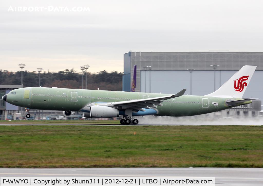F-WWYO, 2012 Airbus A330-343X C/N 1383, C/n 1383 - For Air China