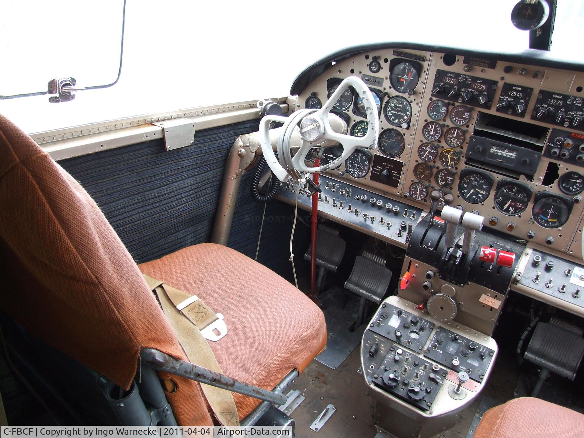 C-FBCF, 1952 PacAero Turbo Tradewind C/N CA-176, PacAero Tradewind (started life as a Beechcraft Expeditor 3NM) at the British Columbia Aviation Museum, Sidney BC  #c