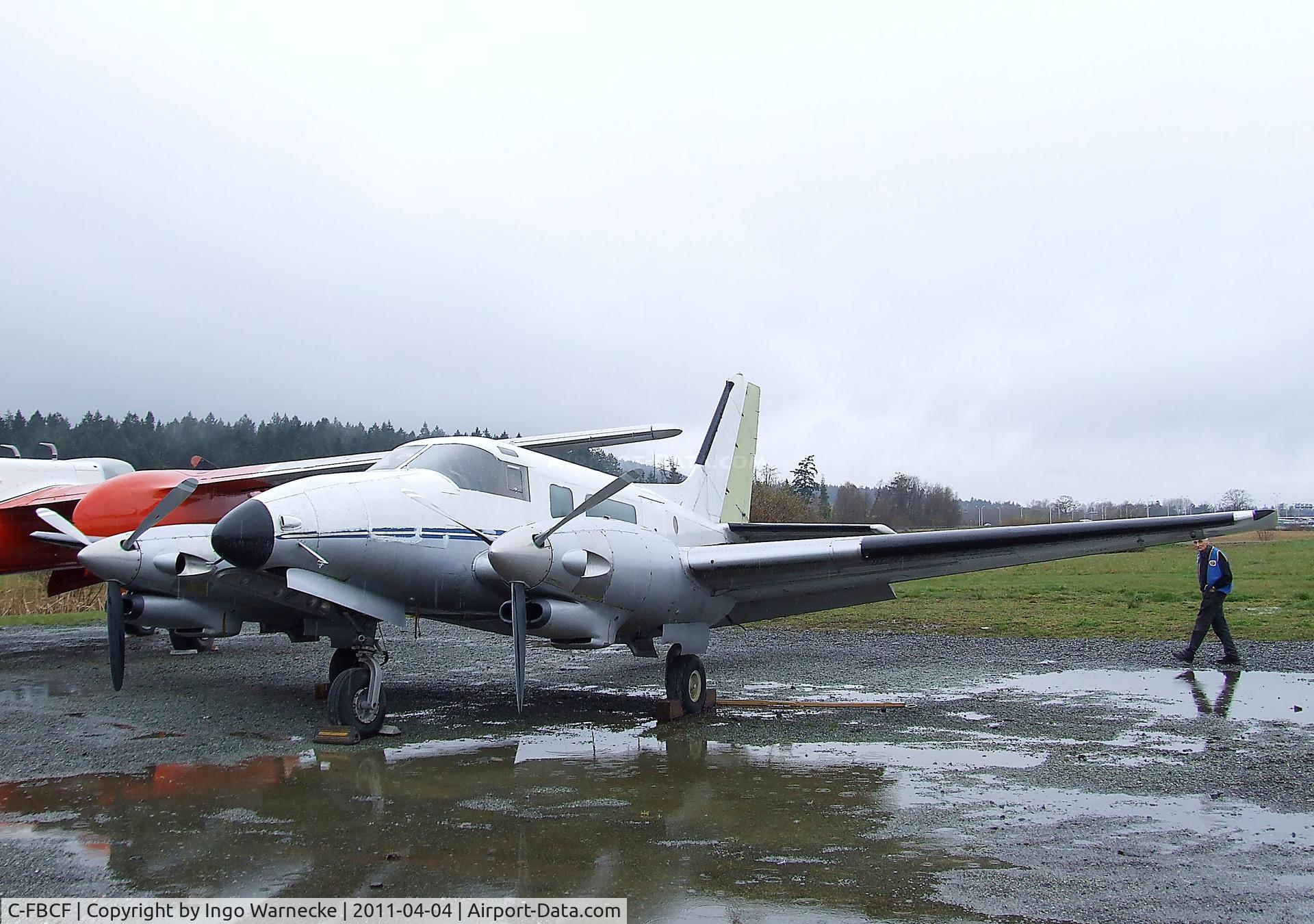 C-FBCF, 1952 PacAero Turbo Tradewind C/N CA-176, PacAero Tradewind (started life as a Beechcraft Expeditor 3NM) at the British Columbia Aviation Museum, Sidney BC