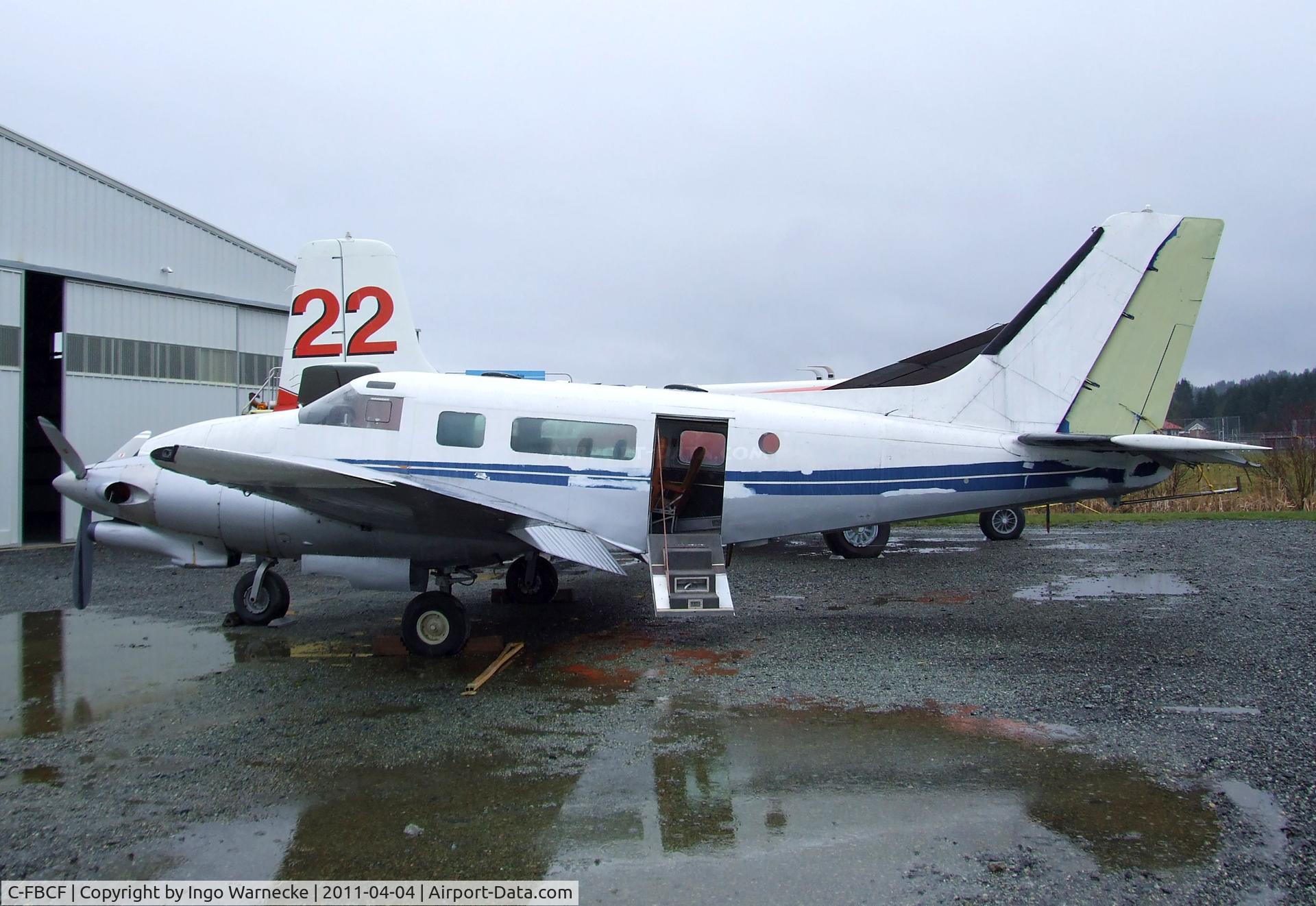 C-FBCF, 1952 PacAero Turbo Tradewind C/N CA-176, PacAero Tradewind (started life as a Beechcraft Expeditor 3NM) at the British Columbia Aviation Museum, Sidney BC