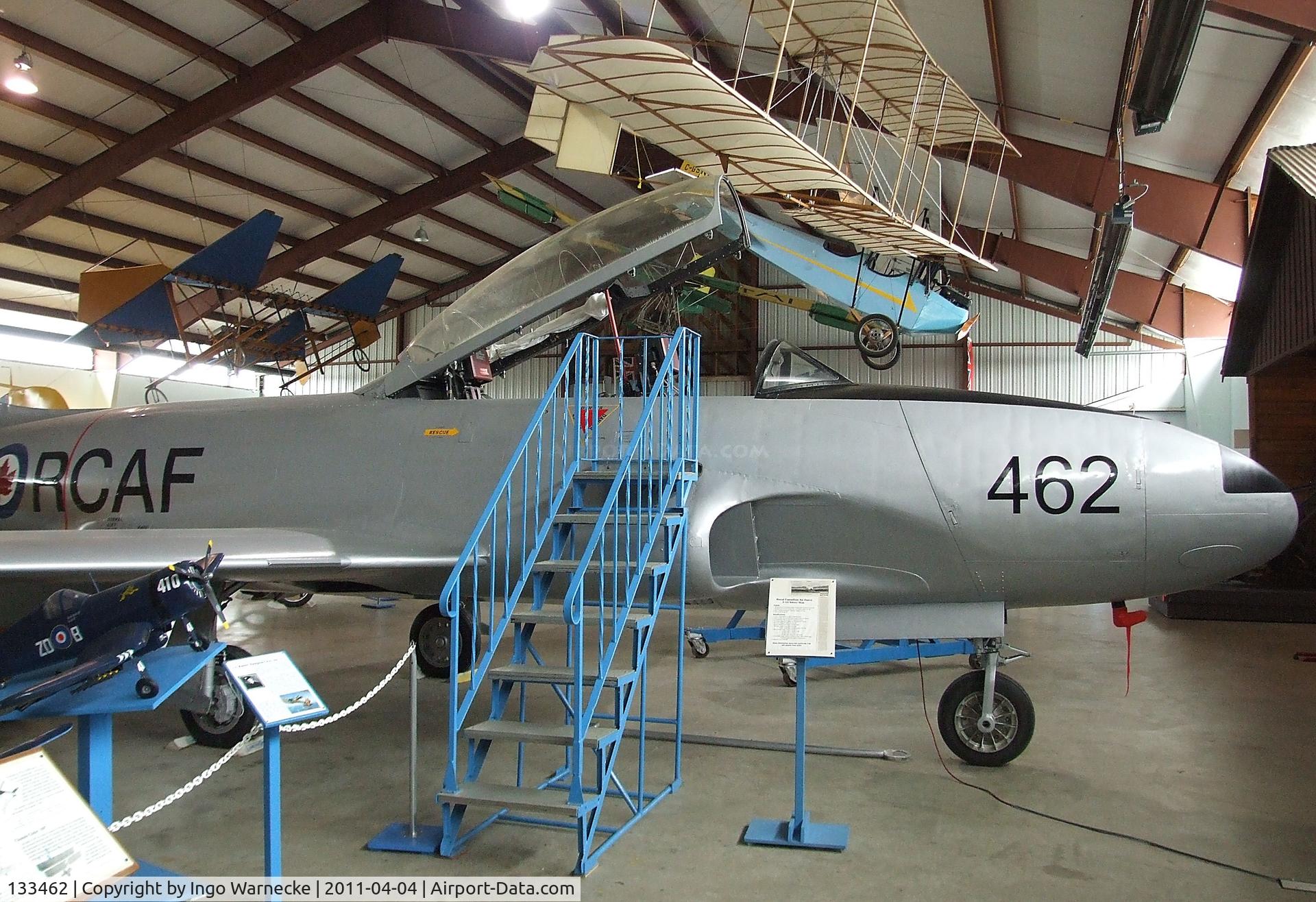 133462, Canadair CT-133 Silver Star 3 C/N T33-462, Canadair CT-133 Silver Star 3 (T-33) at the British Columbia Aviation Museum, Sidney BC