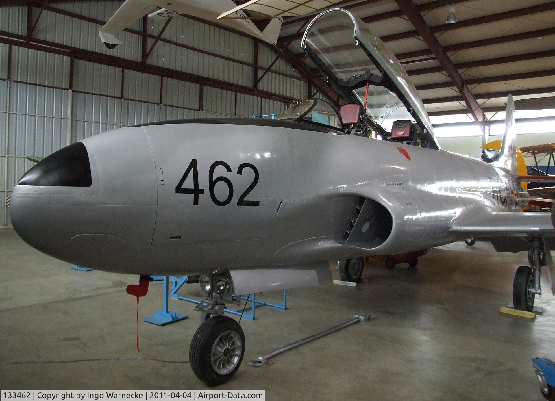 133462, Canadair CT-133 Silver Star 3 C/N T33-462, Canadair CT-133 Silver Star 3 (T-33) at the British Columbia Aviation Museum, Sidney BC