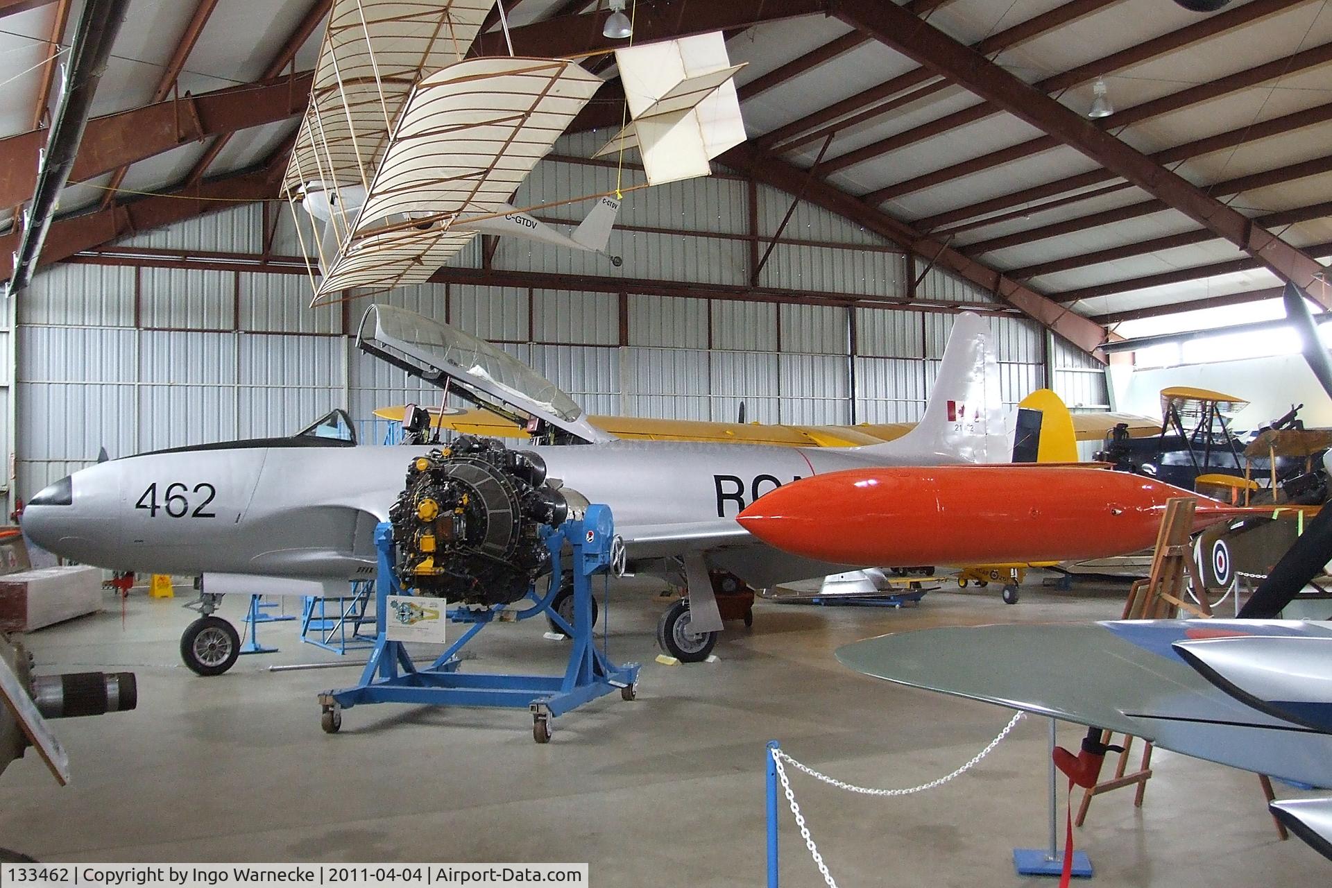 133462, Canadair CT-133 Silver Star 3 C/N T33-462, Canadair CT-133 Silver Star 3 (T-33) at the British Columbia Aviation Museum, Sidney BC