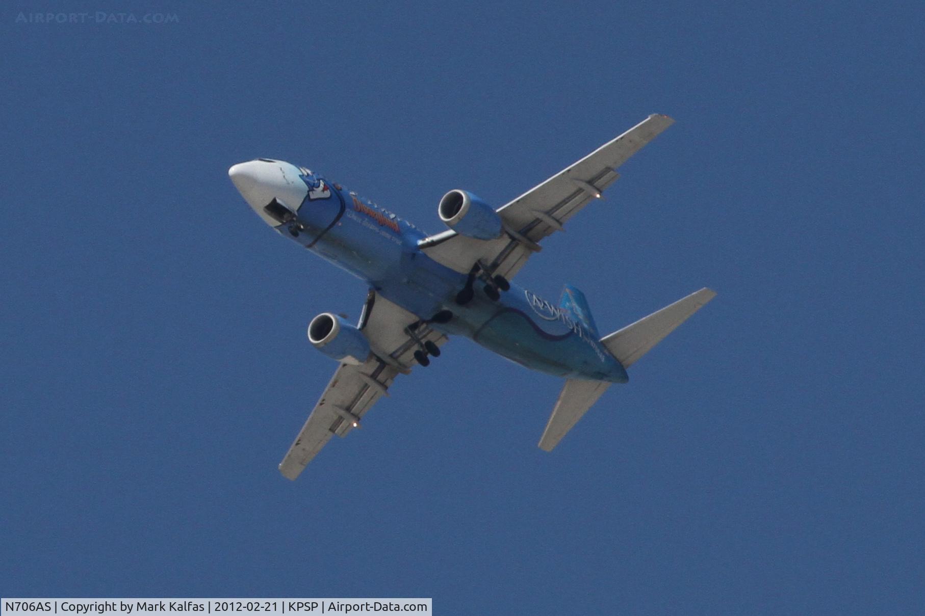 N706AS, 1998 Boeing 737-490 C/N 28894, Alaska Airlines 737-490 
