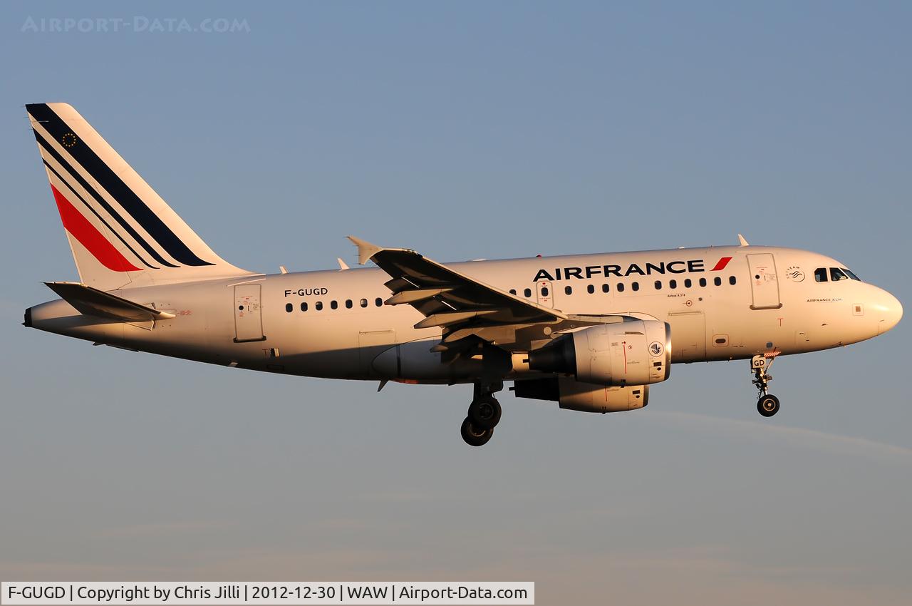 F-GUGD, 2003 Airbus A318-111 C/N 2081, Air France