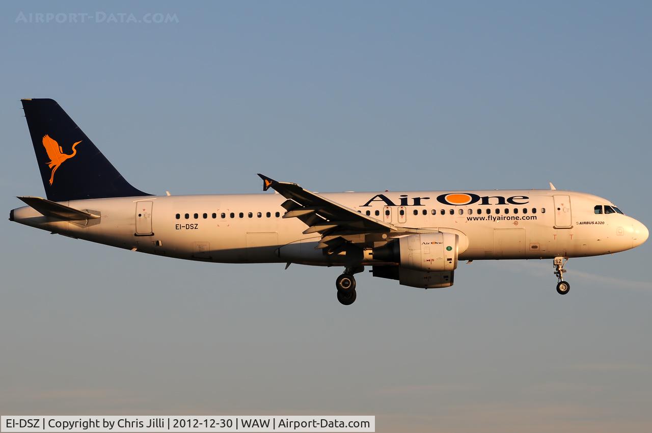 EI-DSZ, 2008 Airbus A320-216 C/N 3695, Air One