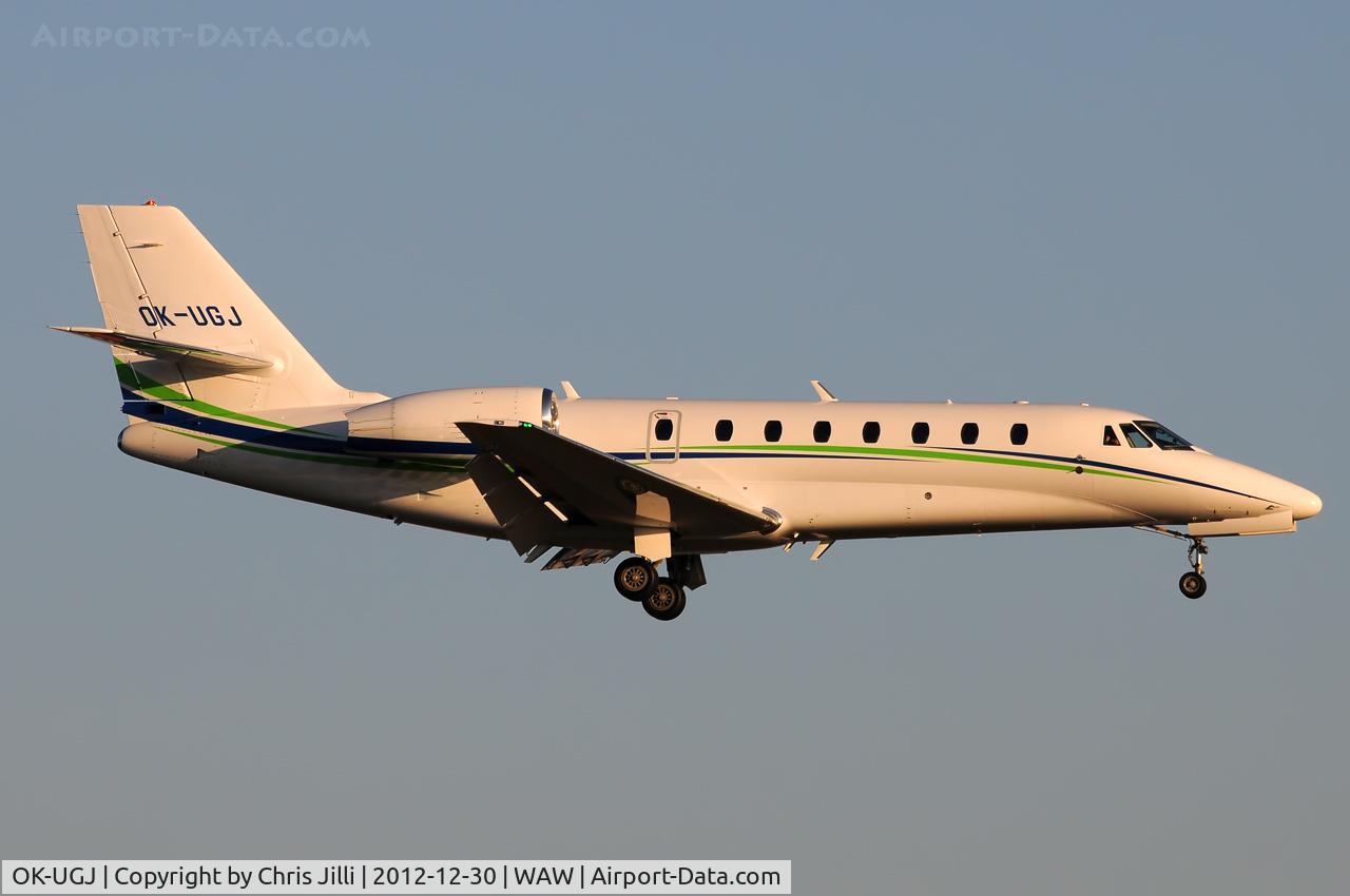 OK-UGJ, 2012 Cessna 680 Citation Sovereign C/N 680-0324, Travel Service