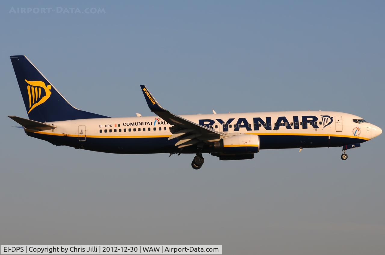 EI-DPS, 2007 Boeing 737-8AS C/N 33641, Ryanair