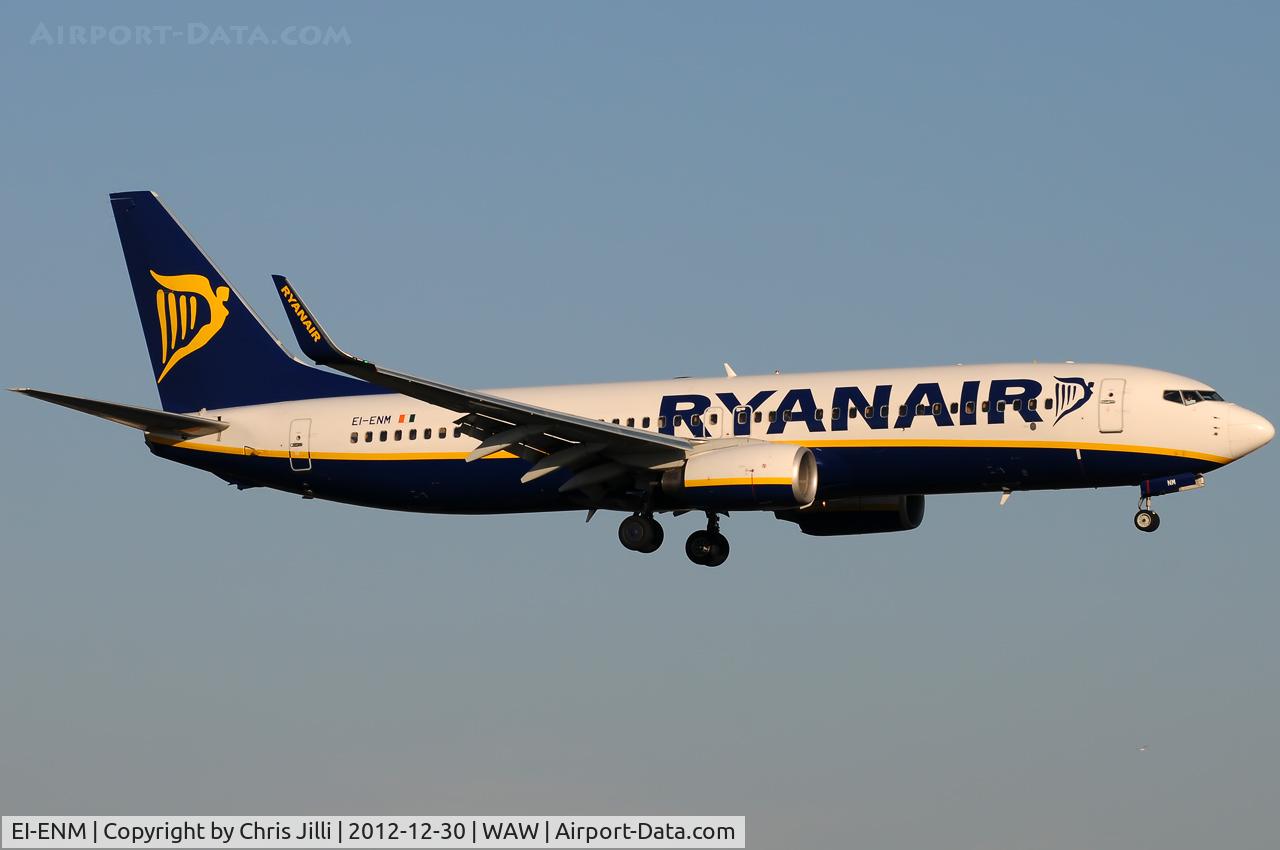 EI-ENM, 2010 Boeing 737-8AS C/N 35038, Ryanair